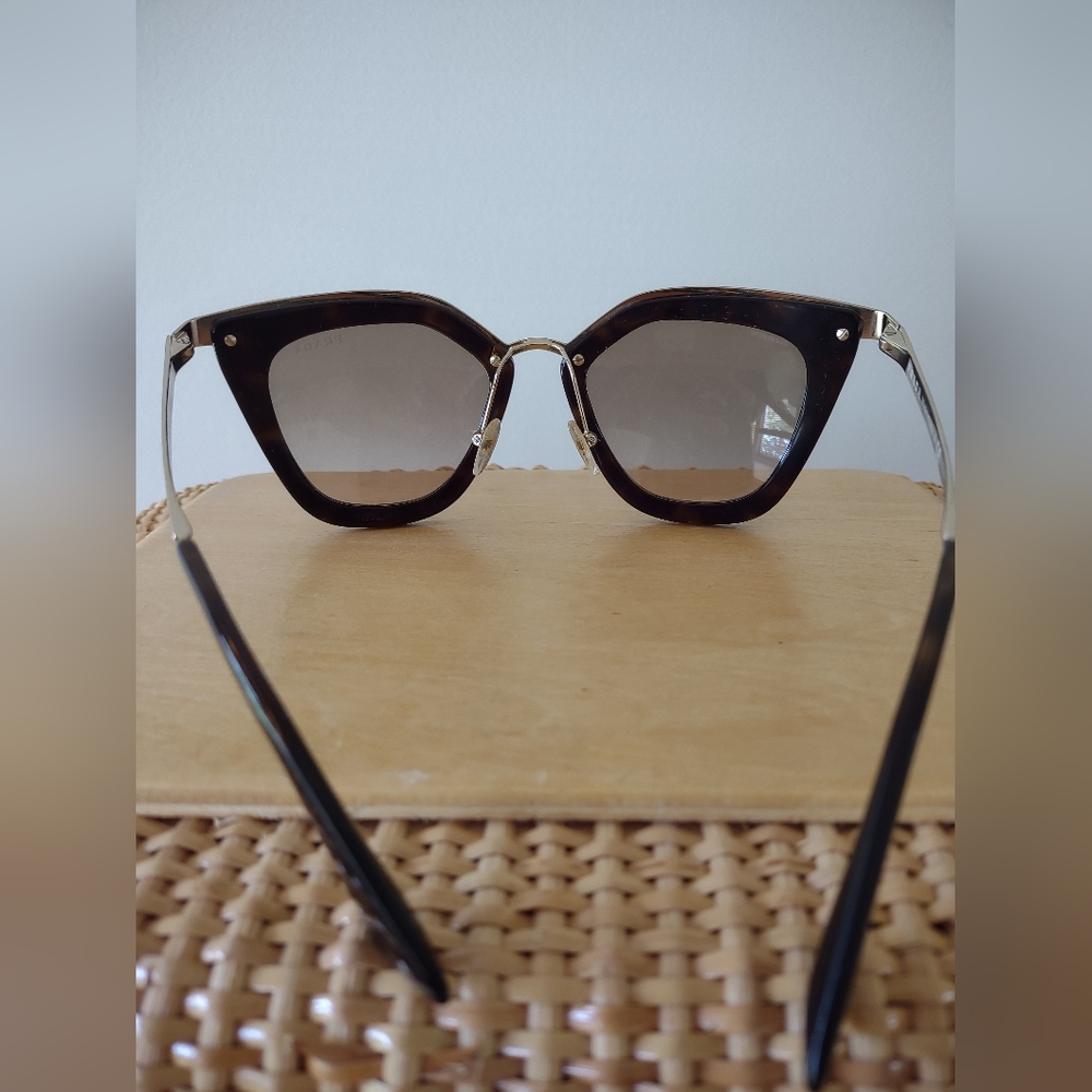 Prada Tortoise Cat Eye Sunglasses - Picture 2 of 10